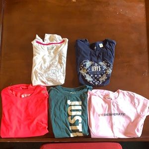 Assorted t-shirts